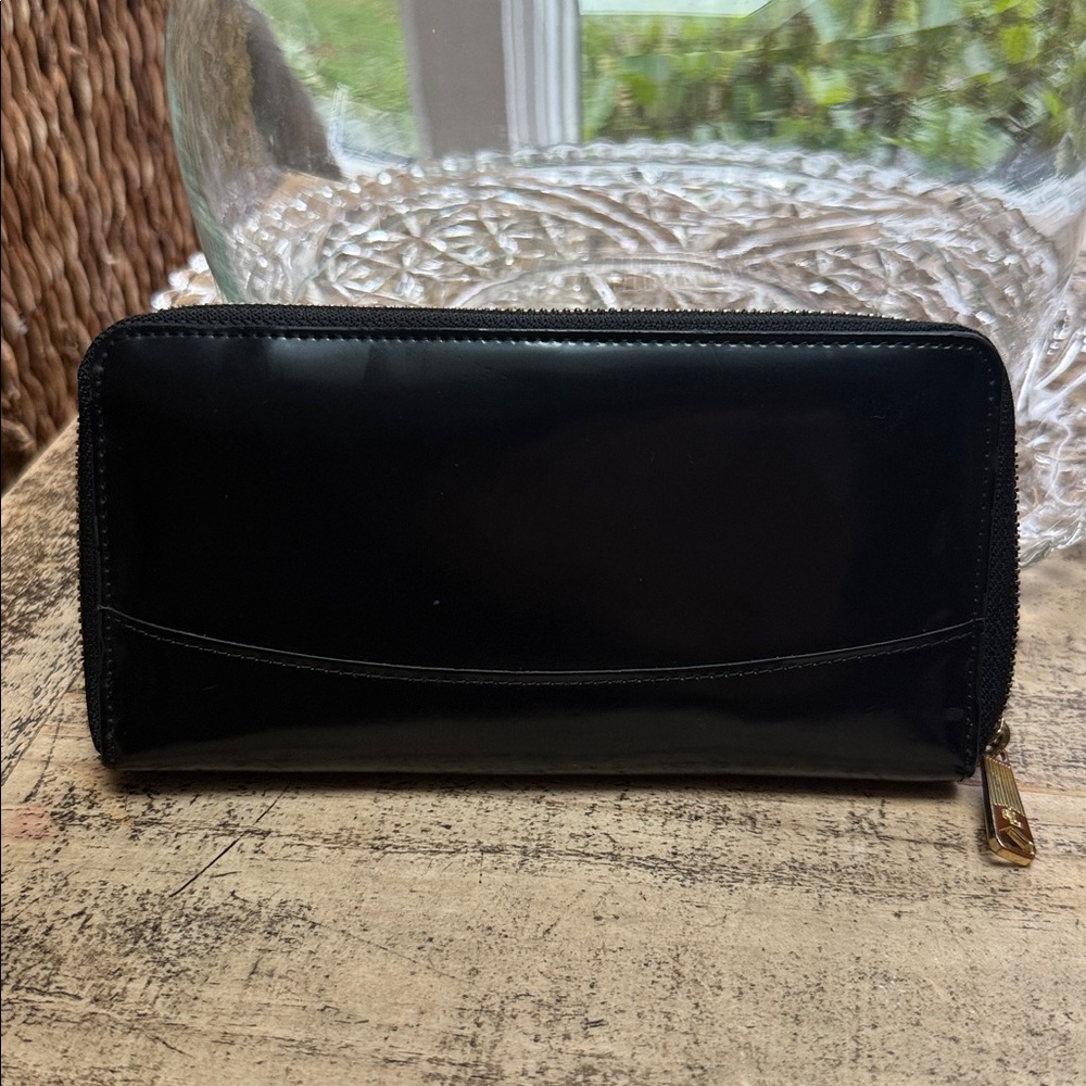 Lauren Ralph Lauren Black Leather Accessory